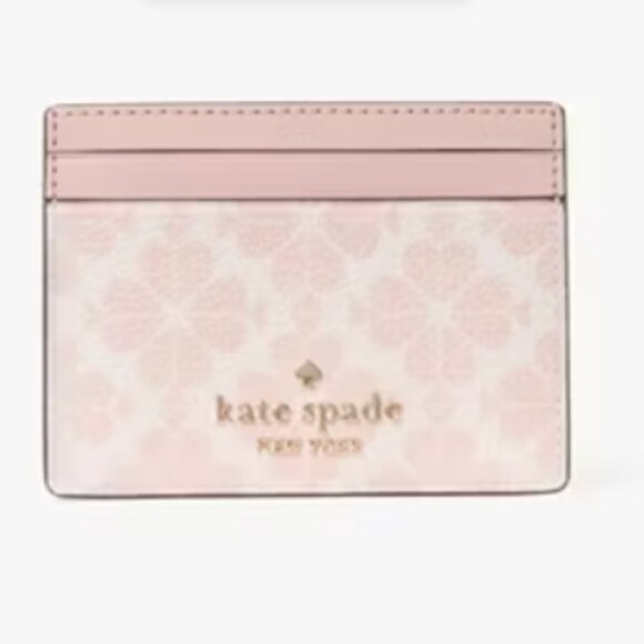 Kate Spade Flower Small Slim Card Holder (NWT) - Picture 5 of 6